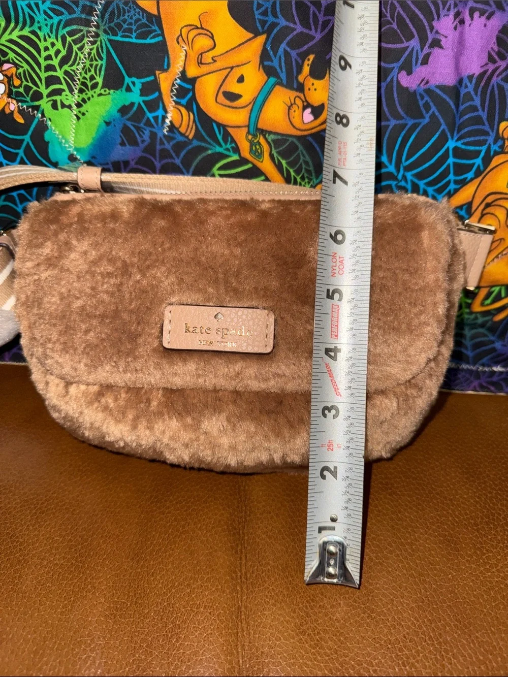 kate spade Plush Brown Crossbody Bag